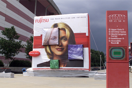 30' Fujitsu Adverting Balloon 
