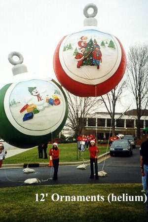 Helium Parade Balloons -12' Ornaments