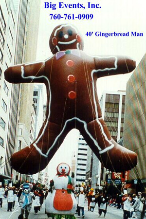 40' Gingerbread Man